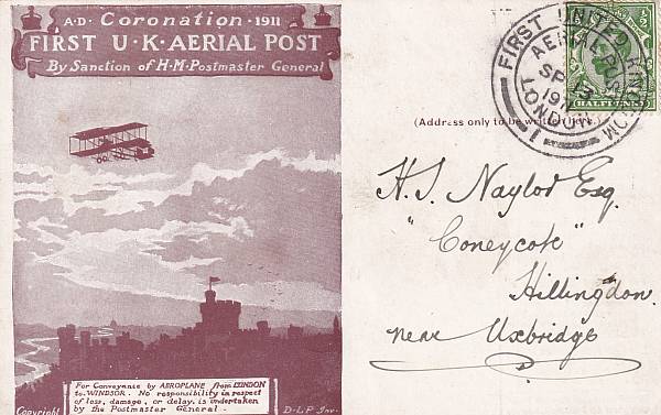 Flugpost Europa vor 1945 | Großbritannien