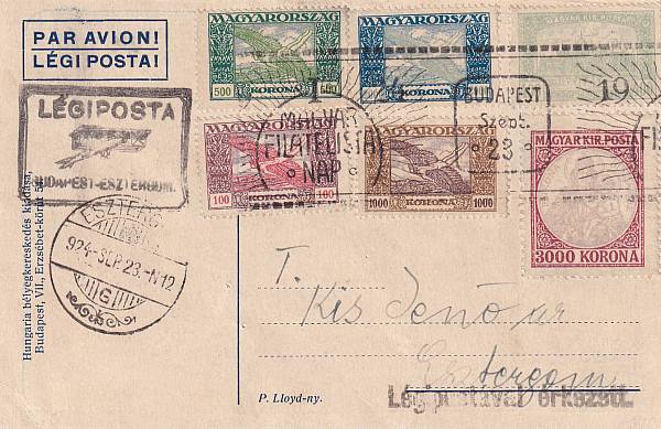 Flugpost Europa vor 1945 | Ungarn