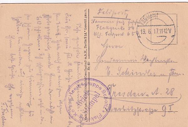 Flugpost Deutschland vor 1945 | Feldpostkarten