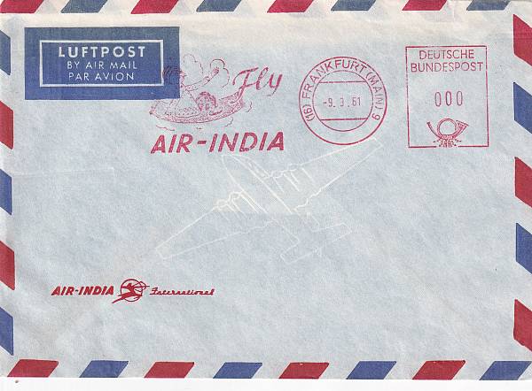 Flugpost einzelner Airlines | Air India