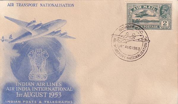 Flugpost einzelner Airlines | Air India