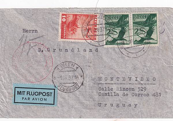 Katapultpost Südatlantik - Vertragsstaaten | Österreich