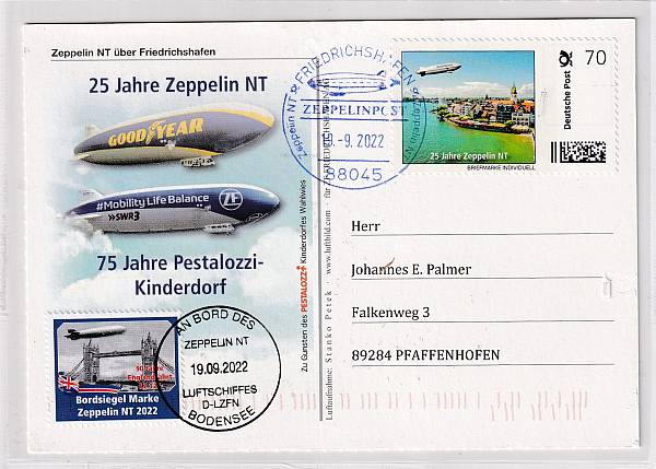 Zeppelinpost | Zeppelin NT