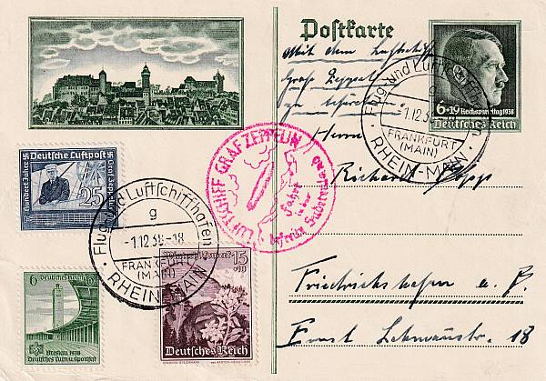 Zeppelinpost | LZ 130 (Graf Zeppelin II)