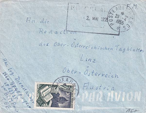 Flugpost Österreich ab 1945 | Einzelbelege
