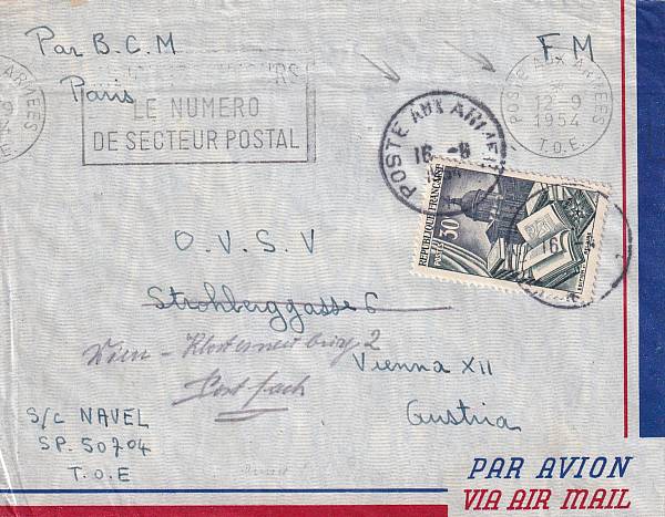 Flugpost Österreich ab 1945 | Einzelbelege