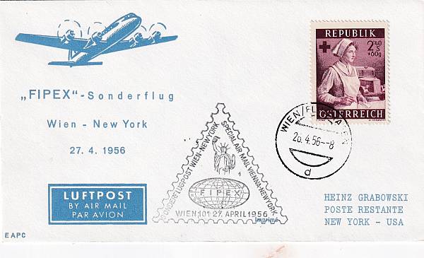 Flugpost Österreich ab 1945 | Sonderflüge ab 1945