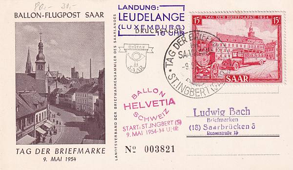 Ersttagsbelege Deutschland | Saarland