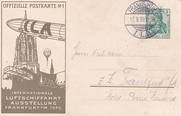 Flugpost Deutschland vor 1945 | Pionierzeit bis 1918