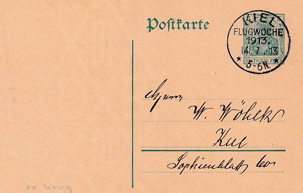 Flugpost Deutschland vor 1945 | Pionierzeit bis 1918
