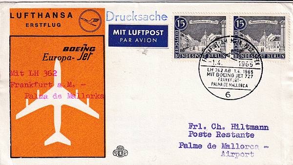 Frankaturen Deutschland | Berlin (West)