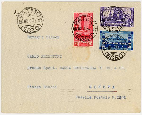 Flugpost Europa vor 1945 | Ägäische Inseln