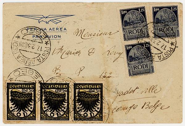 Flugpost Europa vor 1945 | Ägäische Inseln