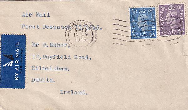 Flugpost Europa ab 1945 | Irland