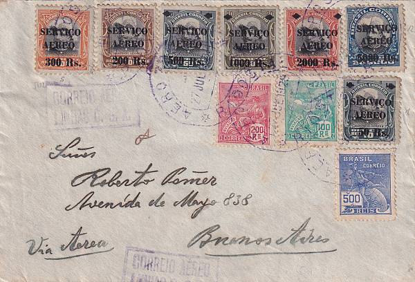Flugpost Übersee vor 1945 | Brasilien