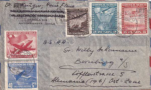 Flugpost einzelner Airlines | BSAA