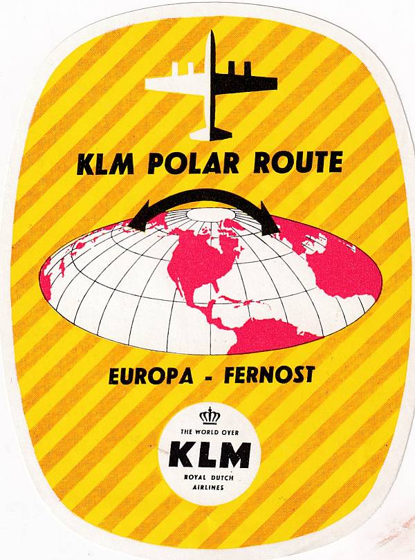 Flugpost einzelner Airlines | KLM Royal Dutch