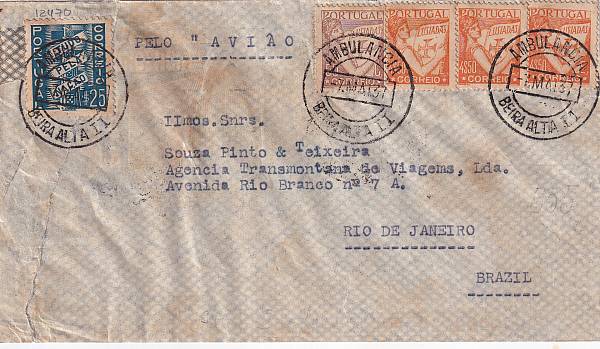 Flugpost Europa vor 1945 | Portugal