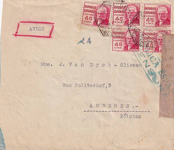 Flugpost Europa vor 1945 | Spanien