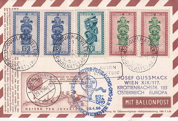 Ballonpost caritativ Österreich | Mitläufer / Ausländische Zuleitungen