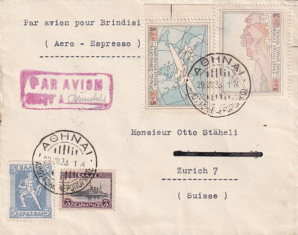 Flugpost Europa vor 1945 | Griechenland