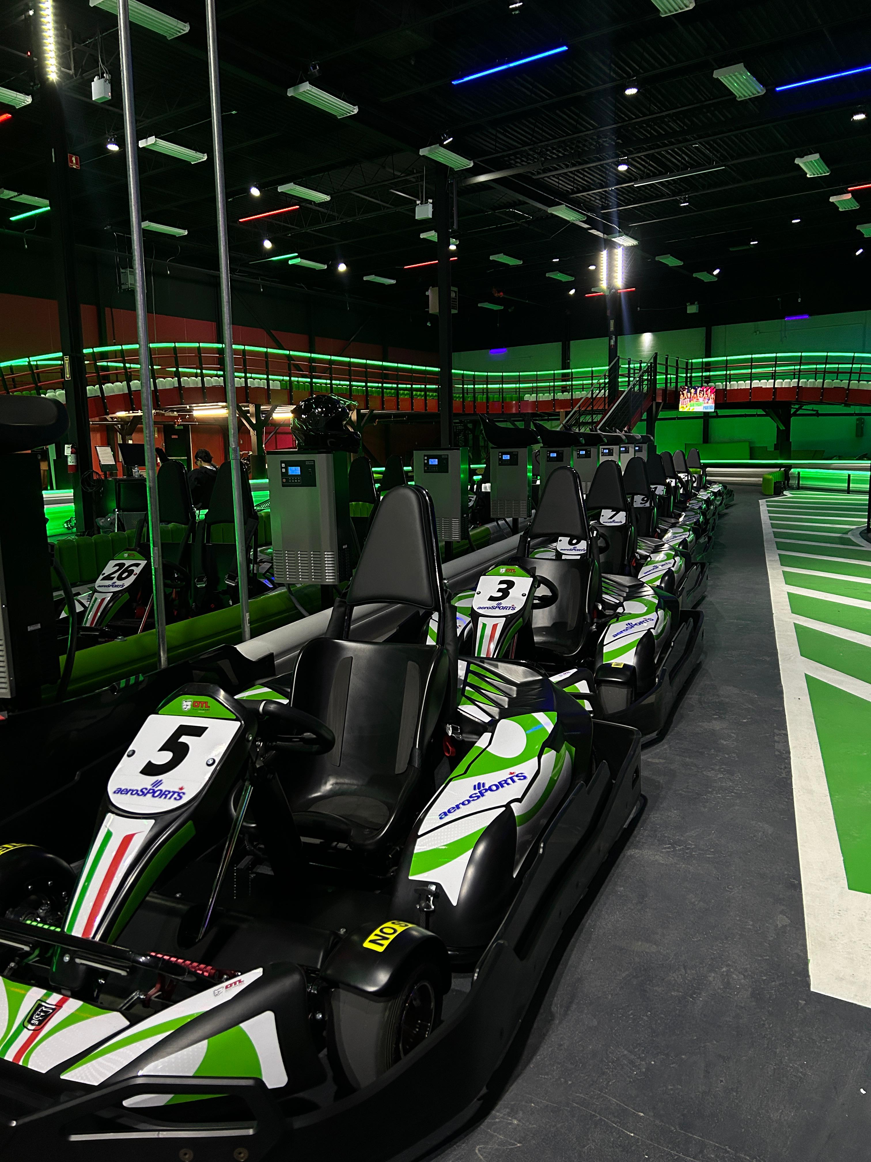 Enjoy the exciting Go Kart experience at AeroSports Scarborough