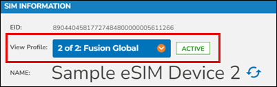 Device Details with Tabs