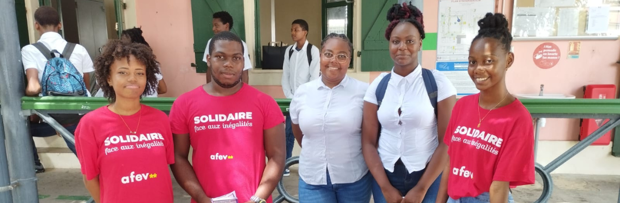 engagés Afev Guadeloupe