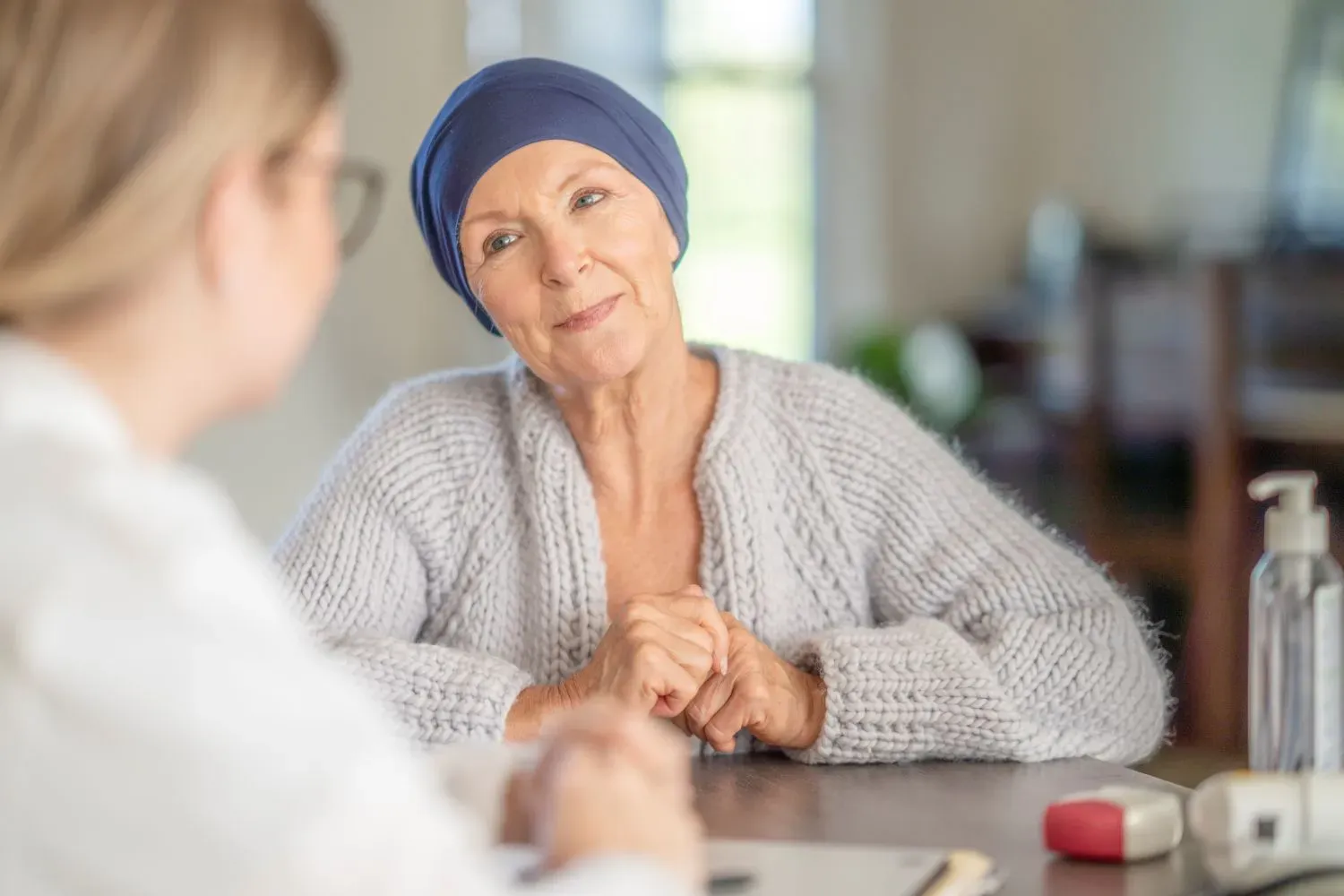 Breast cancer patient