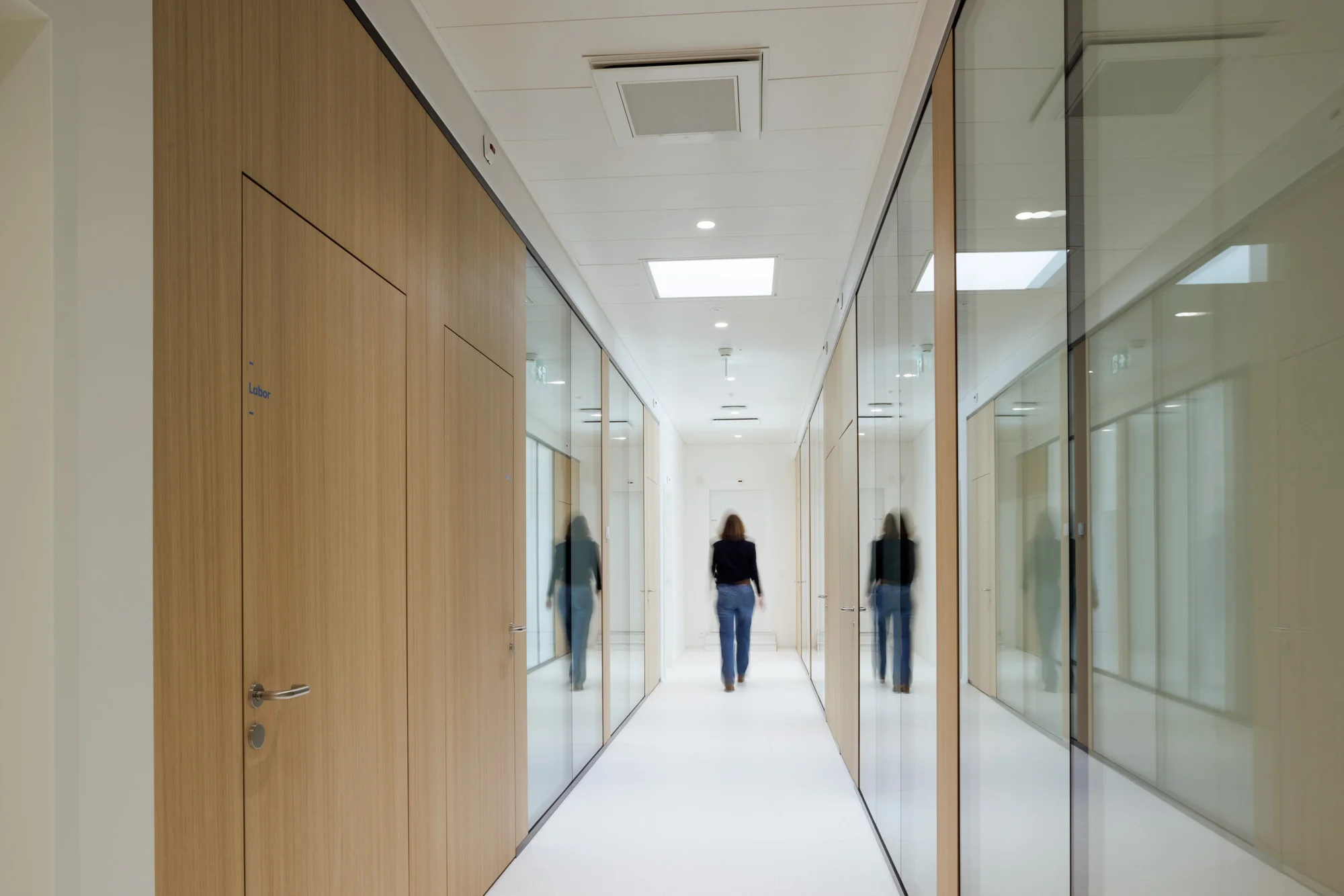 Korridor des Affidea Brig Zentrum