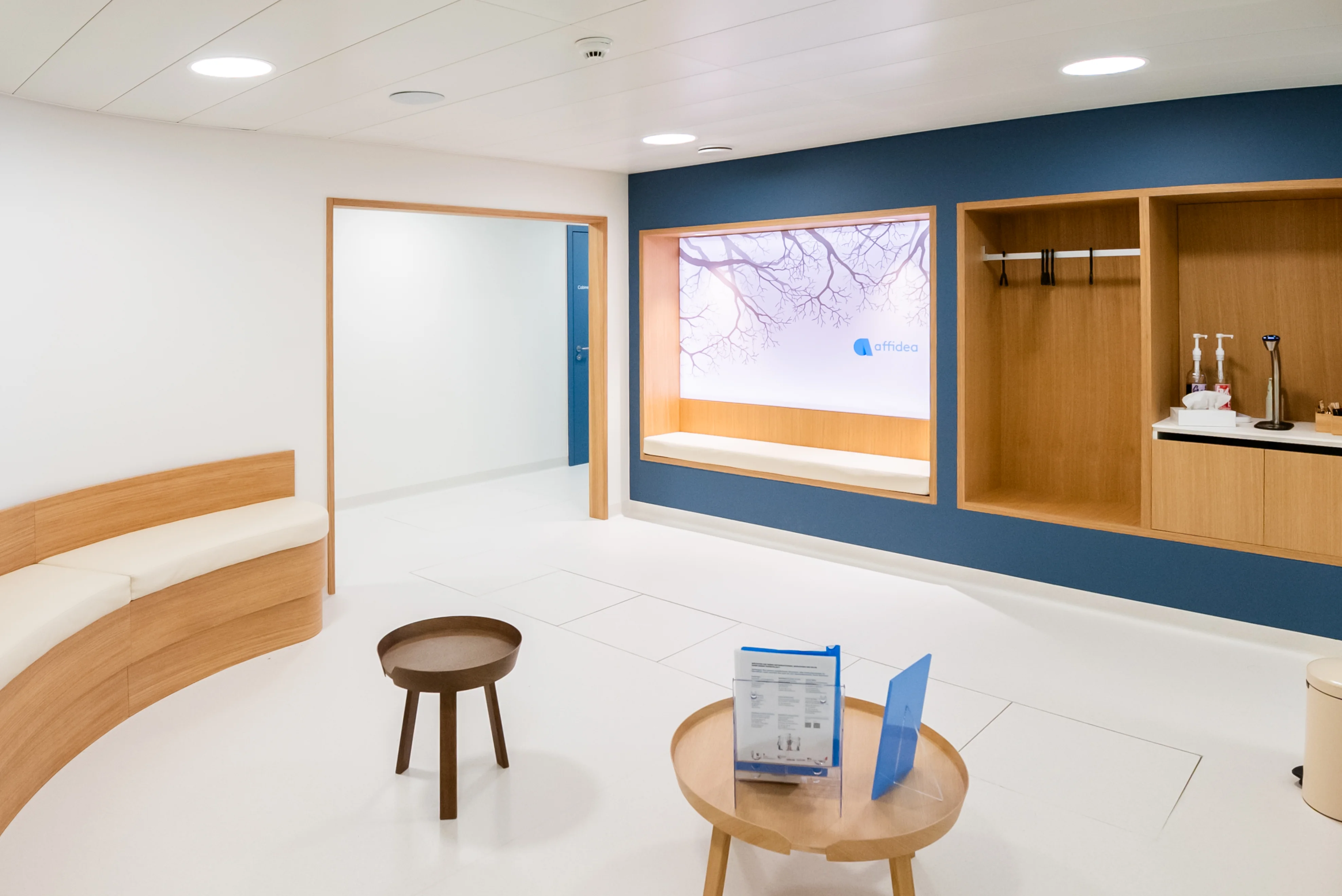 Salle d'attente Affidea Martigny