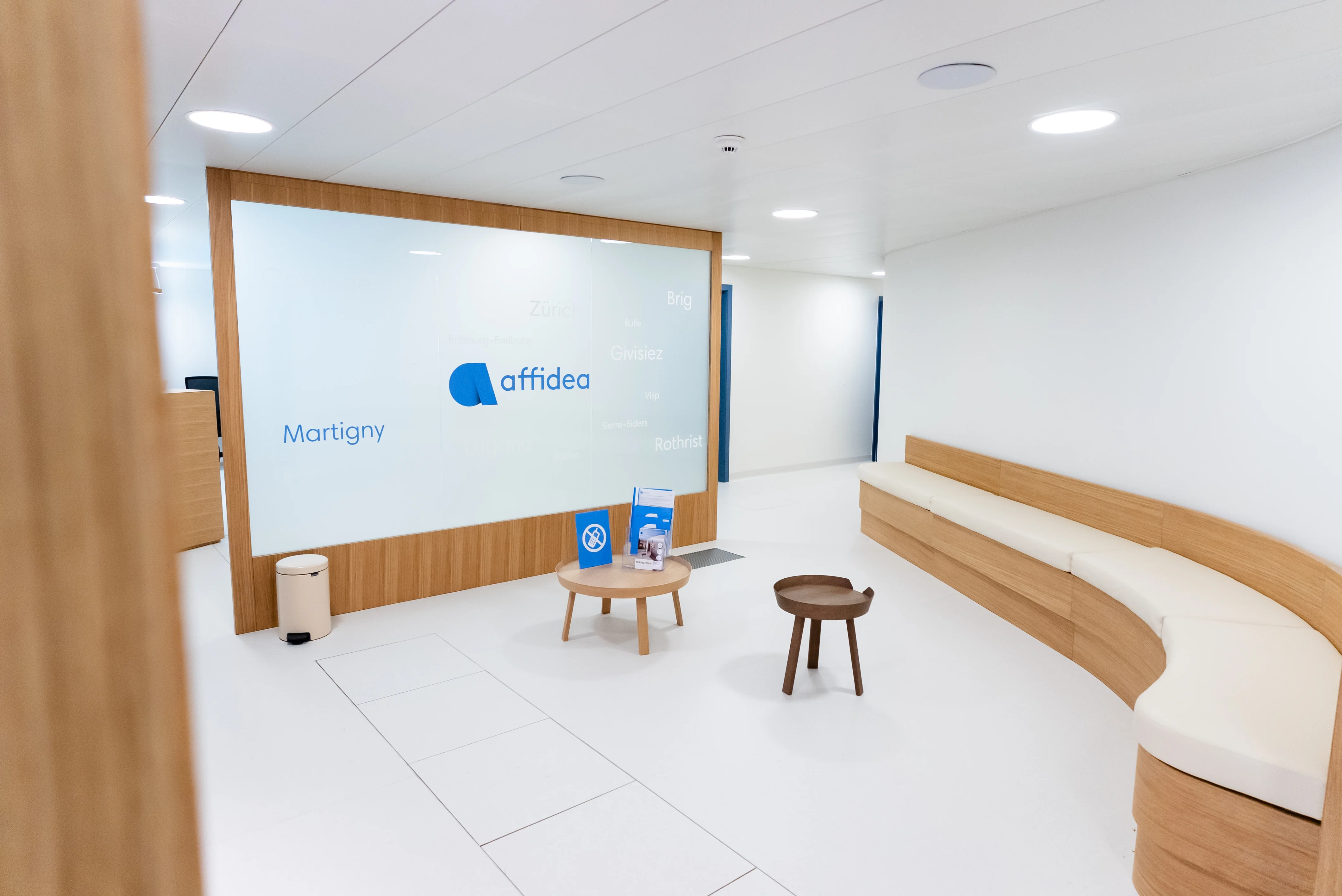 Salle d'attente Affidea Martigny