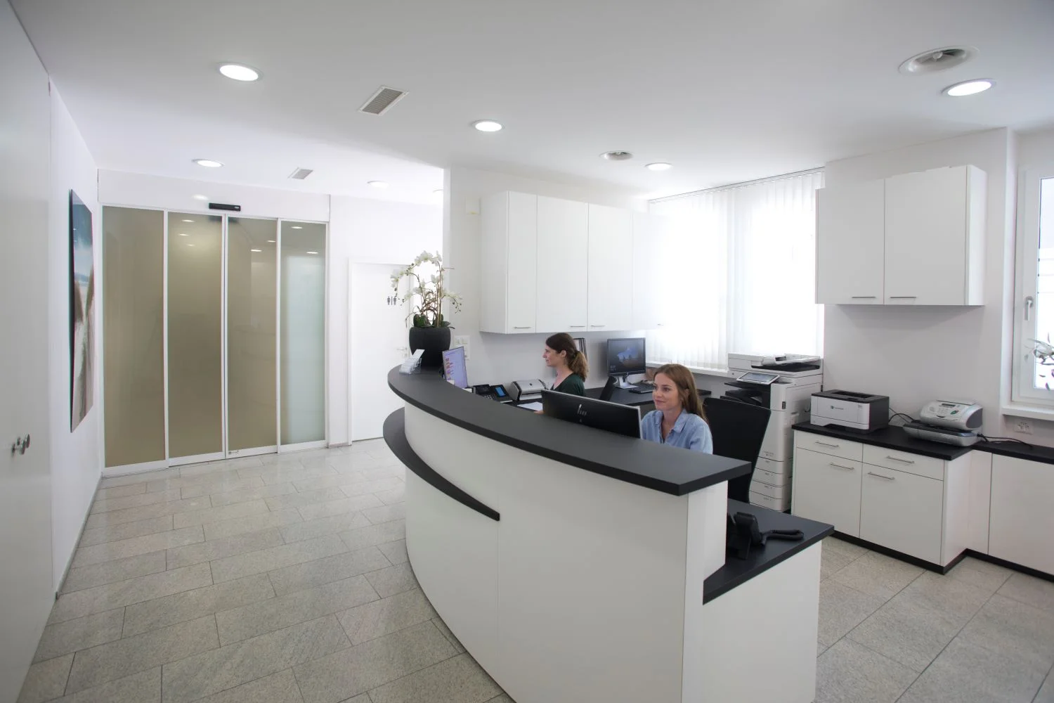 Roentgeninstitut Baden Empfang