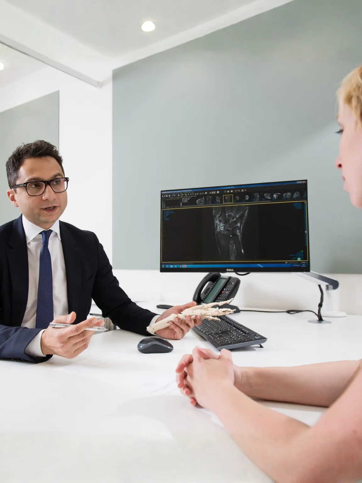 What is a sprained thumb?