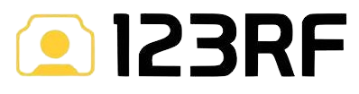 123RF logo