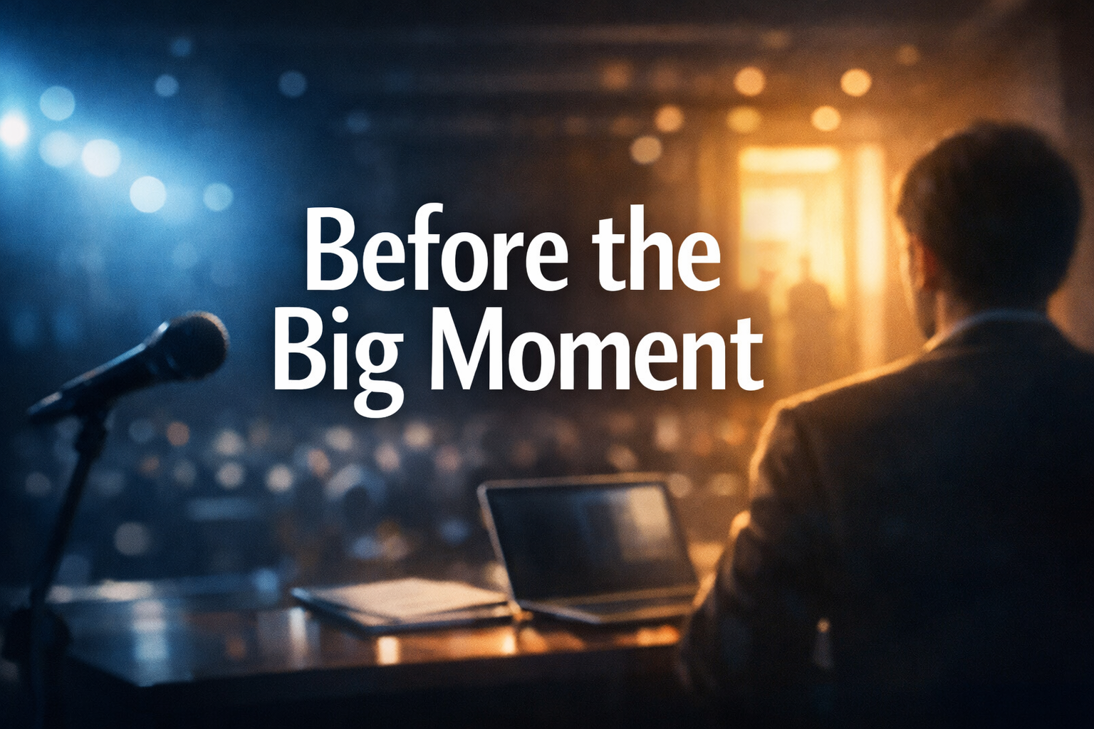 Before the Big Moment