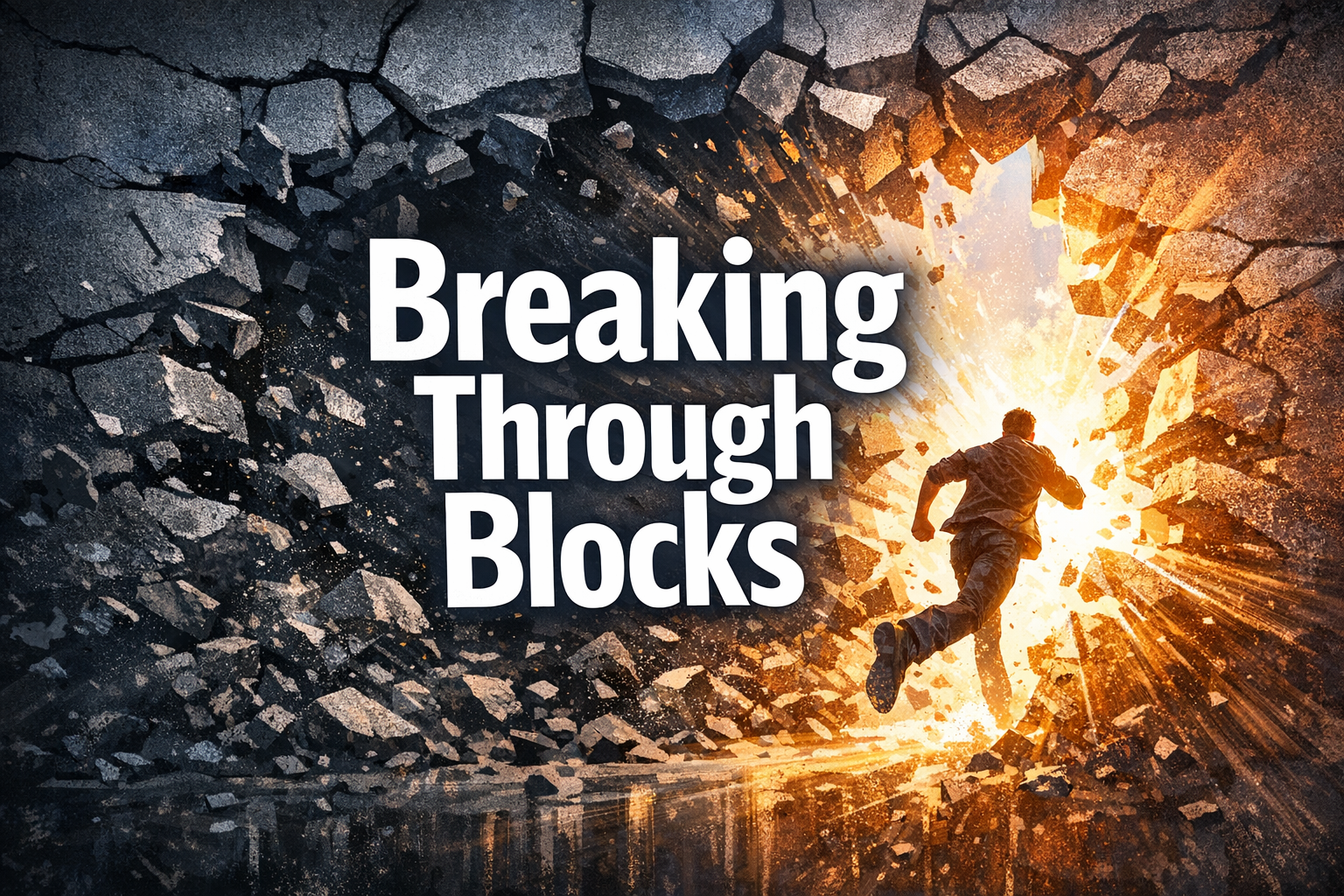 Breaking Through Blocks