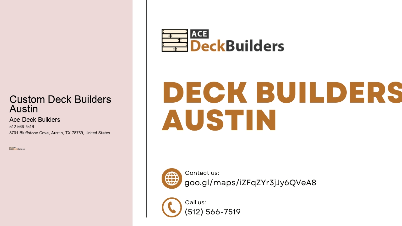 Custom Deck Builders Austin