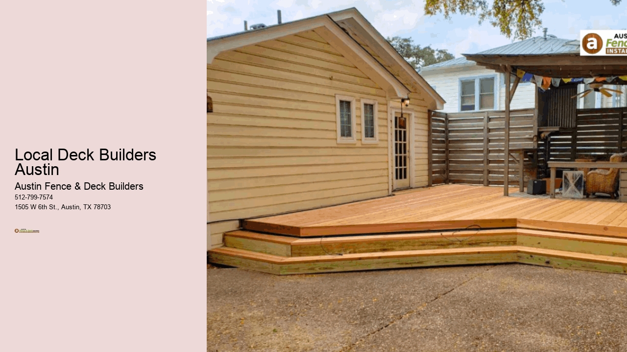 Local Deck Builders Austin