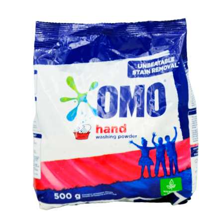 OMO Hand Wash Powder with a Touch of Comfort