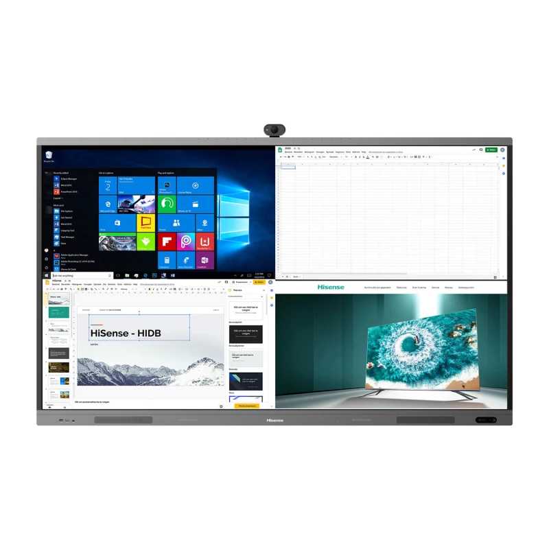 Hisense 86WR6BE 86-Inch Advanced Interactive Display – Conference LED Touch Screen