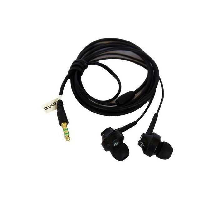 Dr Lee Reciever Bass Earphones - Black