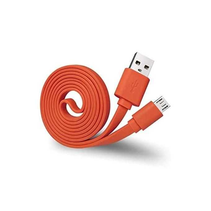 Oraimo Micro Smart USB Fast Charging And Data Transfer Cable-Orange