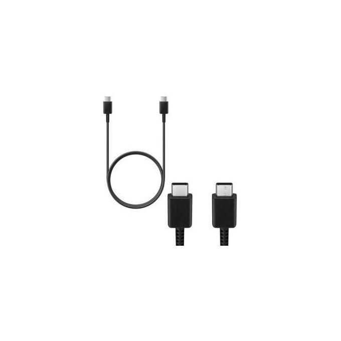 Type C To C Cable Fast Charging Samsung- Black