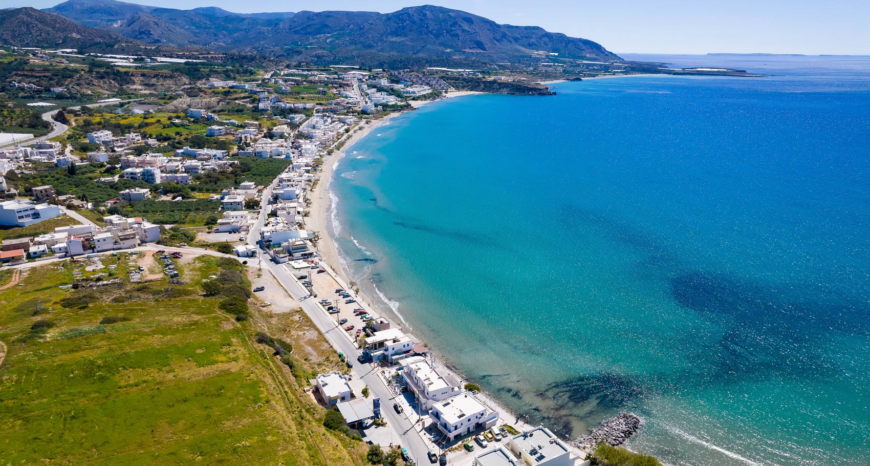 Makry Gialos Ierapetra, Drone Photo