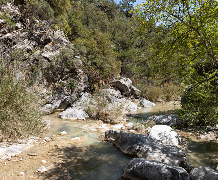 River in Crete