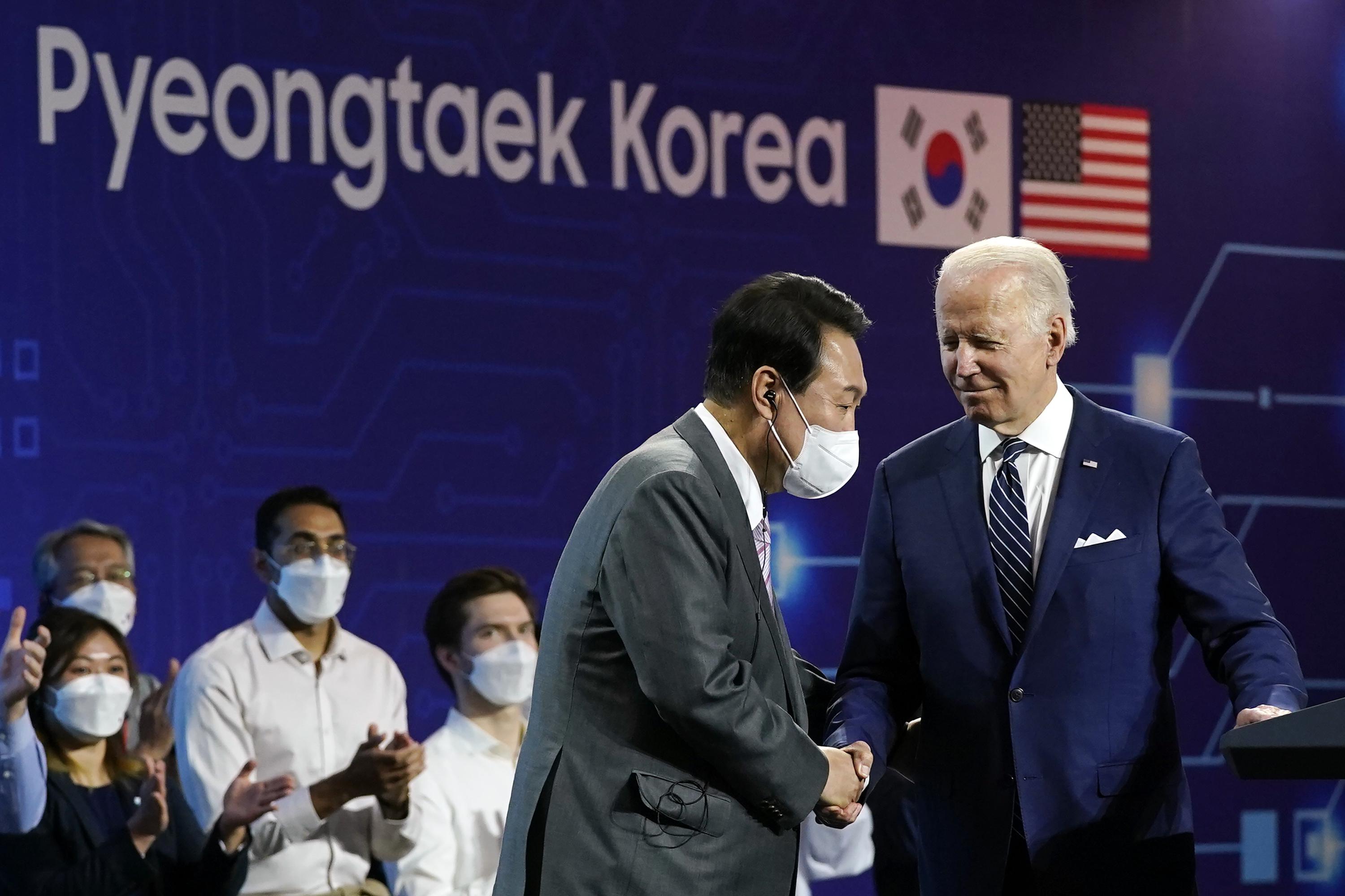 Biden, South Korean leader to consult on how to check NKorea