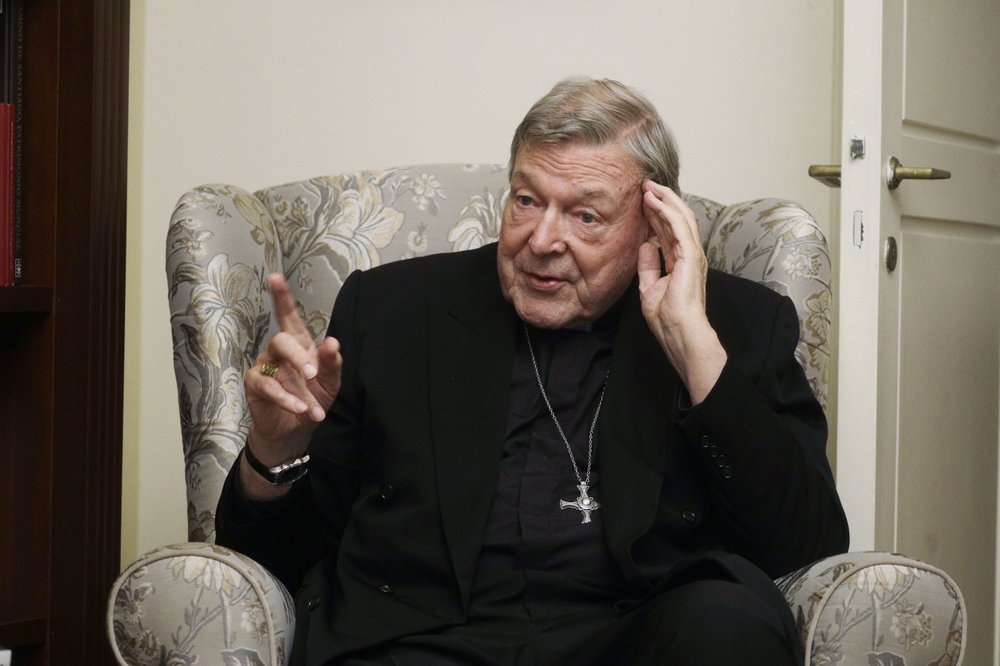 Pell, durante la entrevista