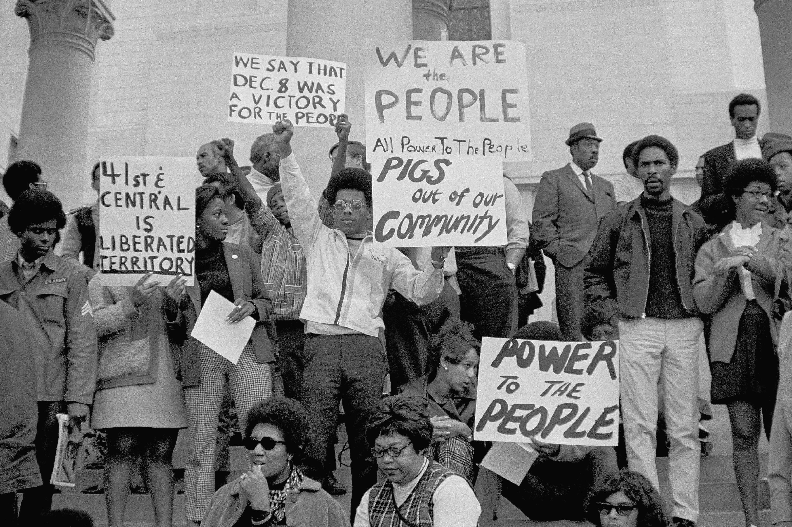 Black Panther Party  Oakland Public Library