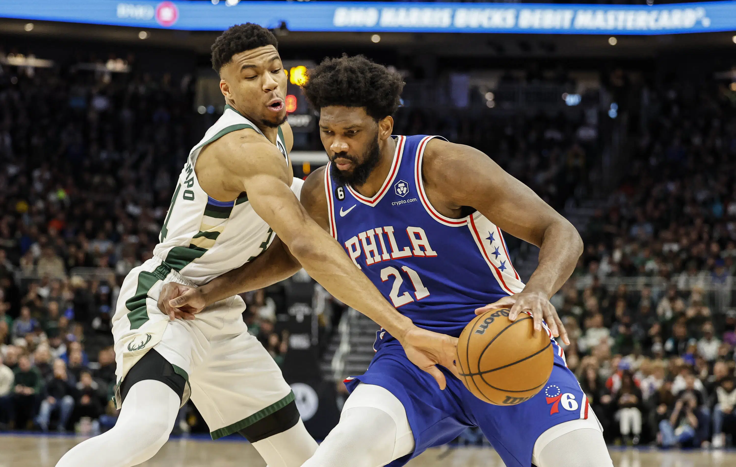 Antetokounmpo helps hotshooting Bucks beat 76ers 117104 Antetokounmpo helps hotshooting Bucks beat 76ers 117104